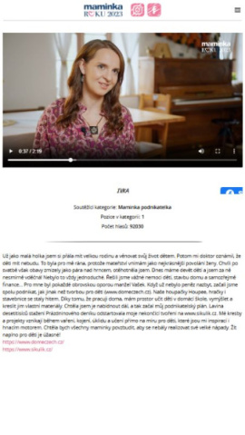 maminka roku 2023
